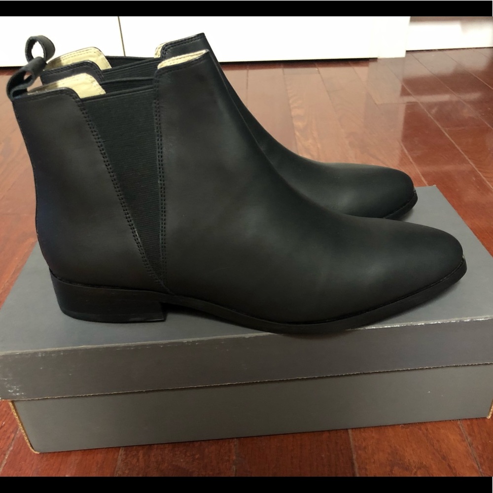 Nisolo Black Chelsea Boot, Size 9